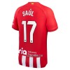 Camisola Atlético Madrid Saul 17 Homen Equipamento 1ª 23/24